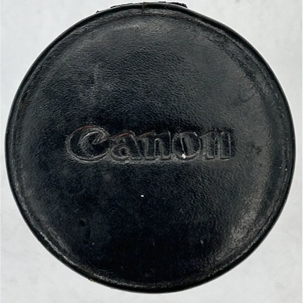 Vtg Canon Hard Camera Lens Case 